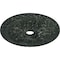 Ekena Millwork Bordeaux Deluxe Medallion (Canopies up to 4"), 23 5/8"OD x 3"ID x 2"P, Painted Turtle Crackle CM23BOPTC - alternate 4